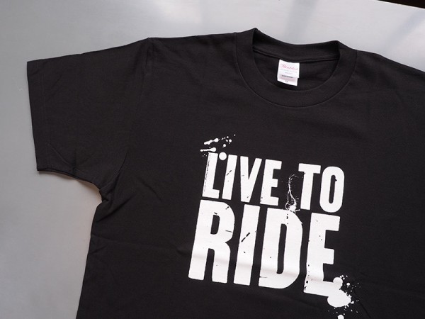 live to ride Tシャツ